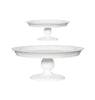 Round Serving Platter White
