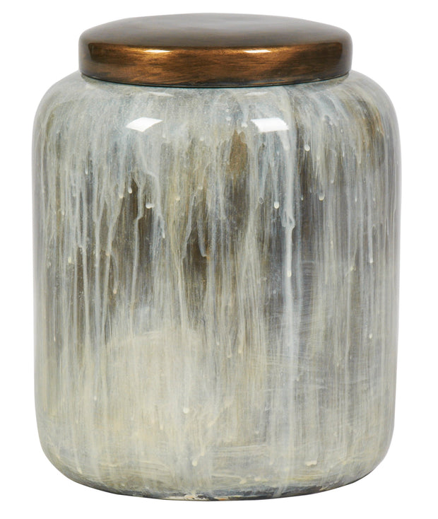 SUBTLE MELT JARS WITH BRONZE LID