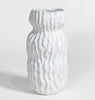 Organic White Accent Vase