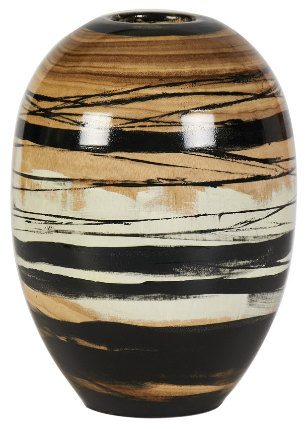 Sunset Wood Vase