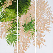 Lush Palm Leaves I & II