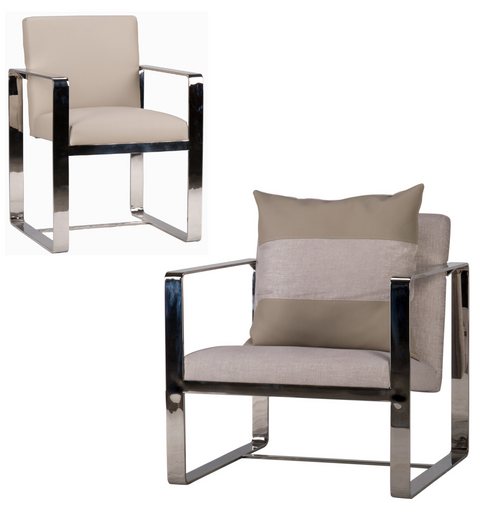 Silver Fox Lounge and Dining Chair