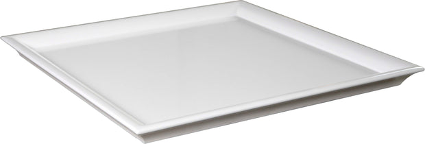 White Square Serving Tray