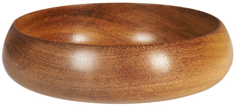 Wooden Bowl with Rounded Edge