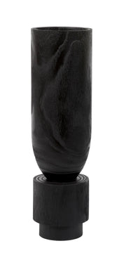 Wooden Sculpture Vase Magda