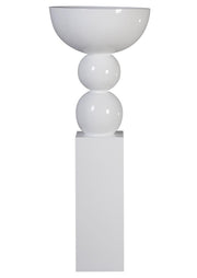Jedd Bowl on Display Pillar