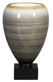 Brushed Slate Vase