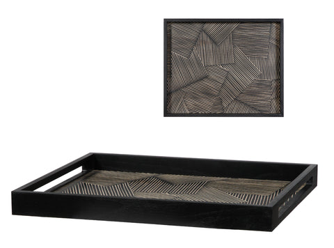 Fanned Textured Tray