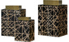 Crossroads Square Jar With Brass Lid