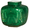 Malachite Square Vase