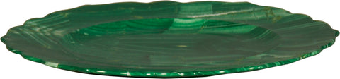 Malachite Round Plate