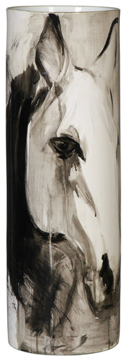 Horse Portrait Vase