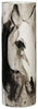 Horse Portrait Cylindrical Vase