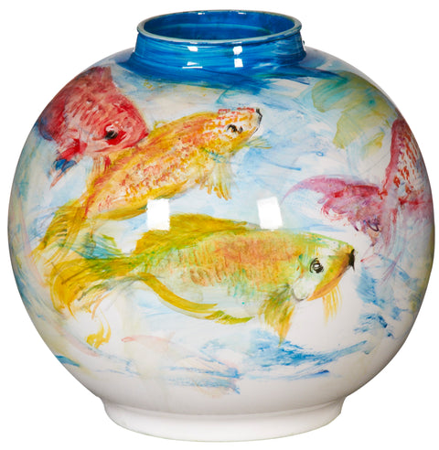 School of Fish Vase
