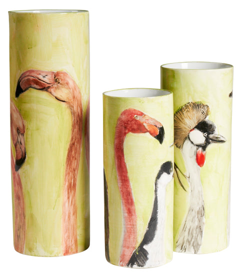 Flamingo & Friends Vase