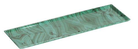 Malachite Jade Serving Tray