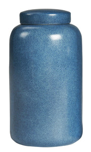 Blue Shagreen Jar