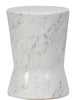 Marble White Stool