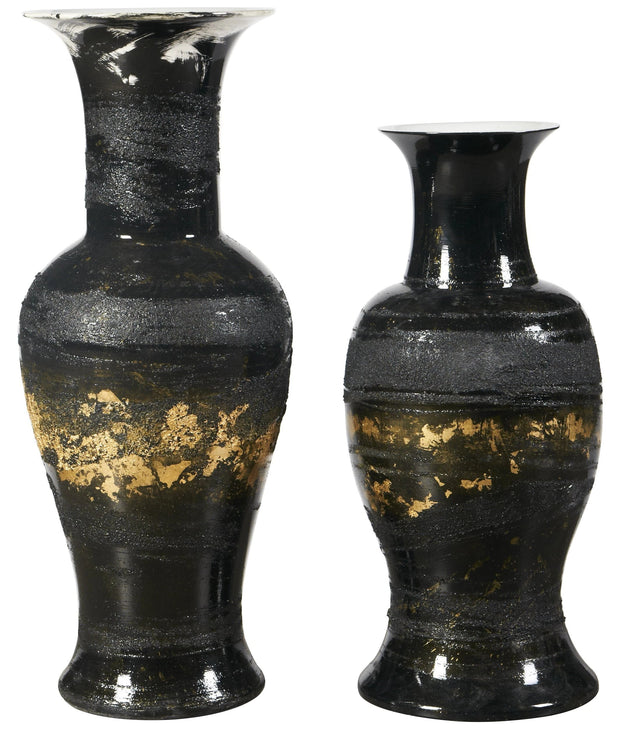 Guilded Textured Vase
