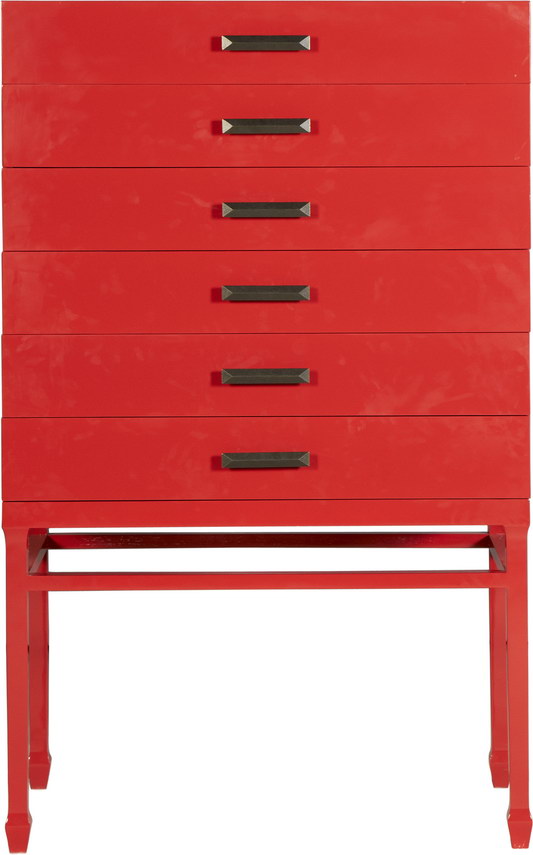 Lustrous 6 Drawer Cabinet