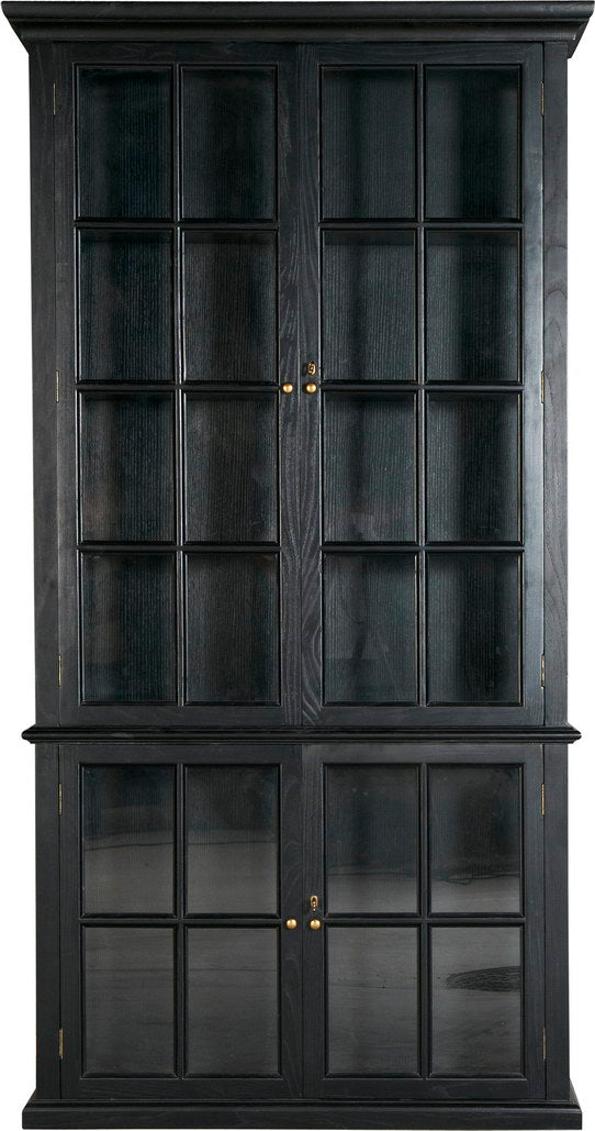 Antique Black 2 decor (L) Cabinet