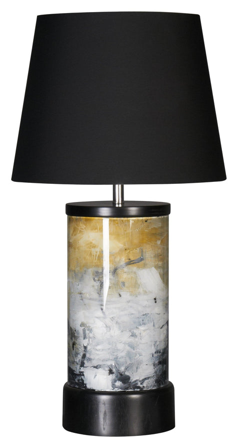 Stormy Black Gold Lamp