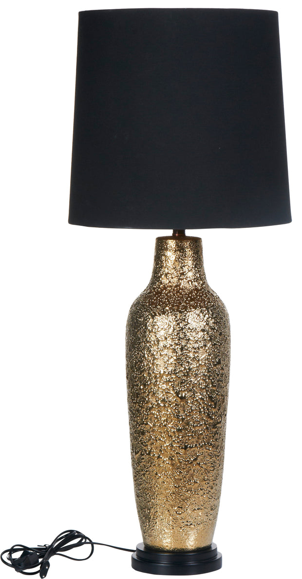 Crater Gold Lamp