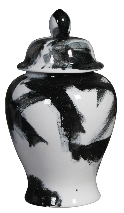 Streaked Ginger Jar