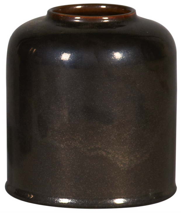 Antique Brown Slim Vase