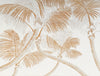 Palm Leaves/Trees White Wall Panel