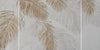 Palm Leaves/Trees White Wall Panel