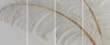 Palm Leaves/Trees White Wall Panel